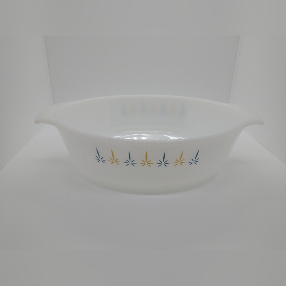 VTG Anchor Hocking Fire King Candle Glow 435 Casserole Dish & 433 1.5 Quart Dish - Picture 2 of 16